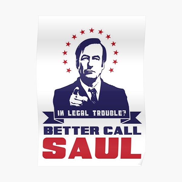 Better Call Saul Posters | Redbubble