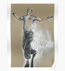 Póster Siempre te amaré arte poster