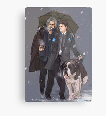 Partners. Metal Print