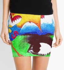 Super Bird Mini Skirt