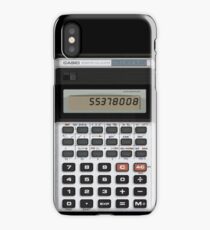 Awesome Fake CASIO Vintage calculator iPhone Case