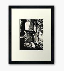 Gravestones Framed Print