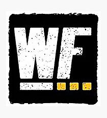 Wrestling For ... Logo Photographic Print