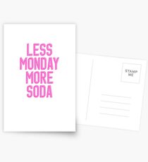 Less Monday More Soda KPop Postcards