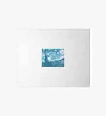 Blue Van Gogh Starry Night Art Board