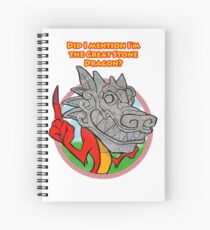 Great Stone Dragon Spiral Notebook