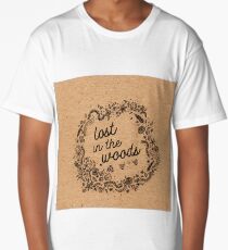 lost in the woods Long T-Shirt