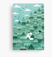 Tree Hugger (Spring & Summer version) Canvas Print
