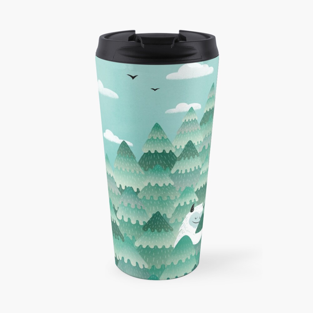 Tree Hugger (versión de primavera y verano) Taza de viaje