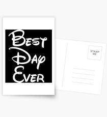 Best Day Ever Postcards