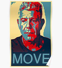 Anthony Bourdain famous chef quote Poster
