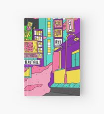 Flüssiges Neon Notizbuch