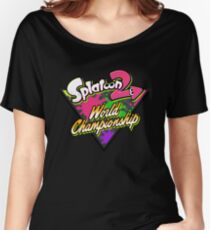 Splatoon 2 World Championships Women's Relaxed Fit T-Shirt