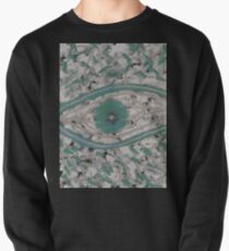 Mankind - Abstract Painting (blue turquoise design) Pullover