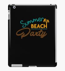 Summer Beach Party iPad-Hülle & Klebefolie