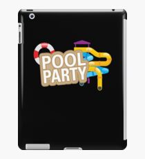 Summer Pool Party iPad-Hülle & Klebefolie