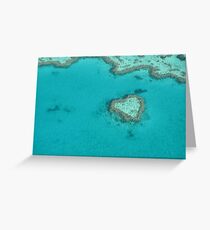 Heart Coral Reef Greeting Card