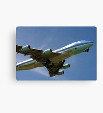 Safe Trip Mr. President Canvas Print