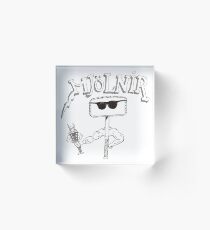 And Who's He Holding? Acrylic Block