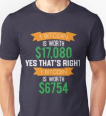 Bitcoins Unisex T-Shirt