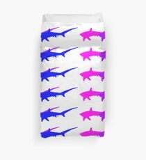 Bi Pride Sharks Duvet Cover