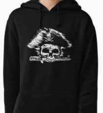 Pirates Adventure Mallorca Merchandise Skull Black Pullover Hoodie