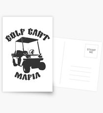 The Golf Cart Mafia Postcards