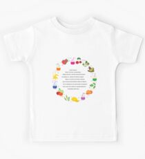 Jar with smoothies and ingredients for smoothie. Kids Tee
