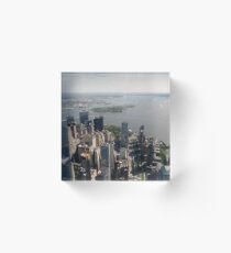 Manhattan, #Manhattan, New York, #NewYork, NYC, #NYC, New York City, #NewYorkCity  Acrylic Block
