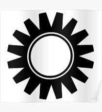 Circle Round Noir Poster
