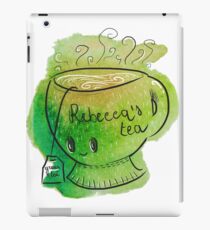 Rebecca's Green Tea - Shy cup iPad Case/Skin