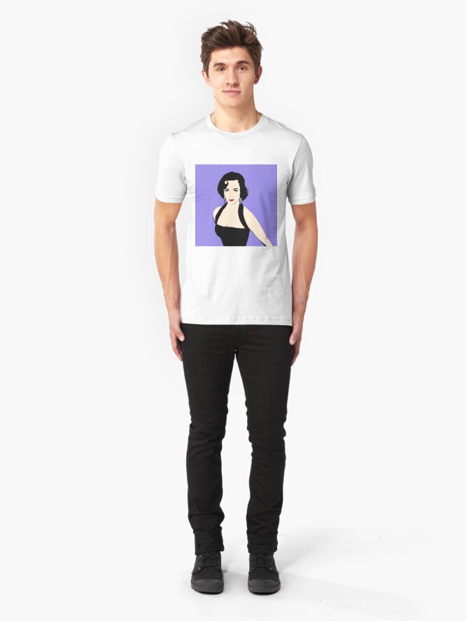 Alternate view of Elizabeth Taylor Slim Fit T-Shirt