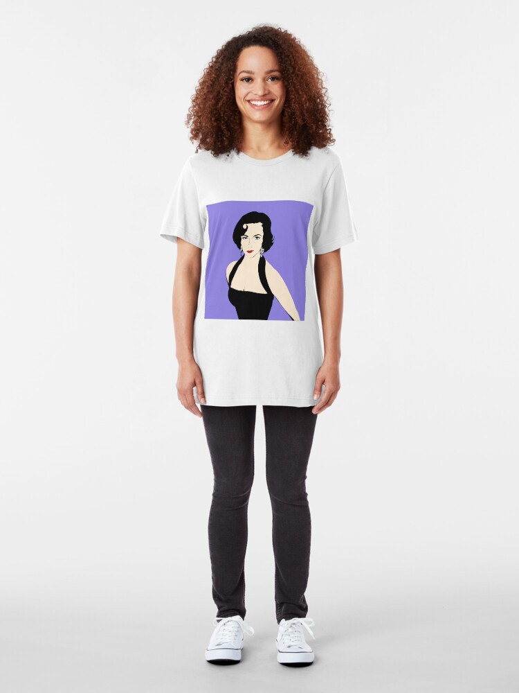 Alternate view of Elizabeth Taylor Slim Fit T-Shirt