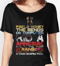 Radiohead albums Women's Relaxed Fit T-Shirt