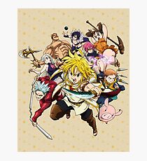 The Seven Deadly Sins Photographic Print