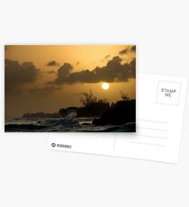 Barbados Sunset Postcards