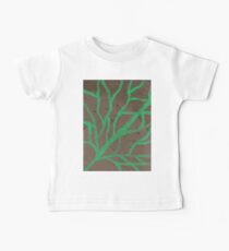 Causality - Abstract Painting (glowing green design) Baby Tee