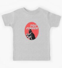 Tot Finder Retro Fire Rescue Kids Tee