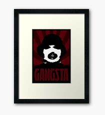 Gangsta Framed Print