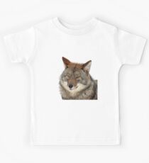 Facing a Cayote. Kids Tee