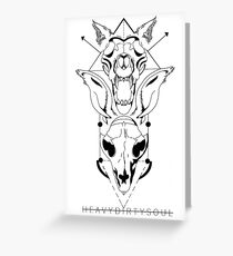 LARGER HEAVYDIRTYSOUL Greeting Card
