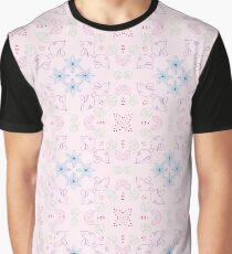 summer spring nature paper whimsy pattern scrapbook seamless colorful repeat Graphic T-Shirt