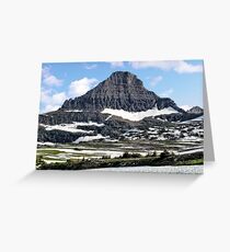 Reynolds Mountain At Logan Pass 1 - Glacier National Park Greeting Card