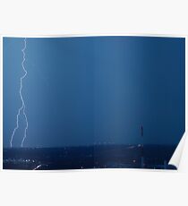 Split Lightning Poster