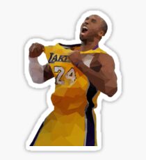 Kobe Bryant Low Poly Sticker
