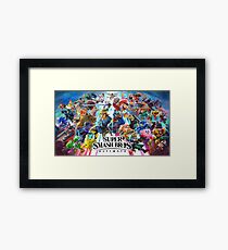 Super Smash Bros U Framed Print