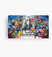 Super Smash Bros U Canvas Print