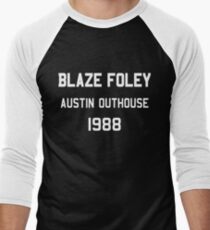 Blaze Foley - Austin Outhouse 1988 Men's Baseball ¾ T-Shirt