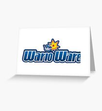 WarioWare Greeting Card