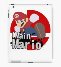 Super Smash Bros. Ultimate - I Main Mario iPad Case/Skin